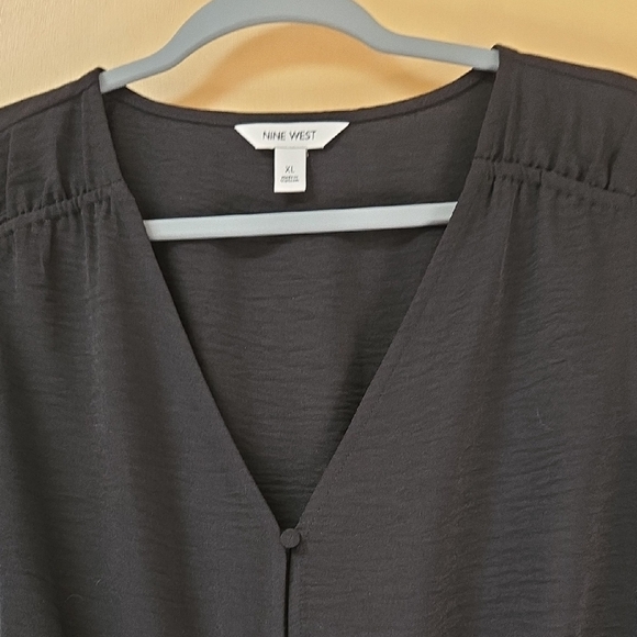 Nine West Button-Front Tank Top - Picture 5 of 7